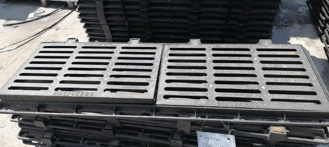 蚌山球墨铸铁连体双篦展示