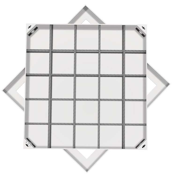 蚌山不锈钢方井展示